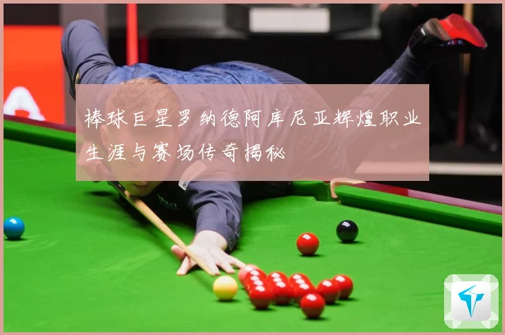 棒球巨星罗纳德阿库尼亚辉煌职业生涯与赛场传奇揭秘